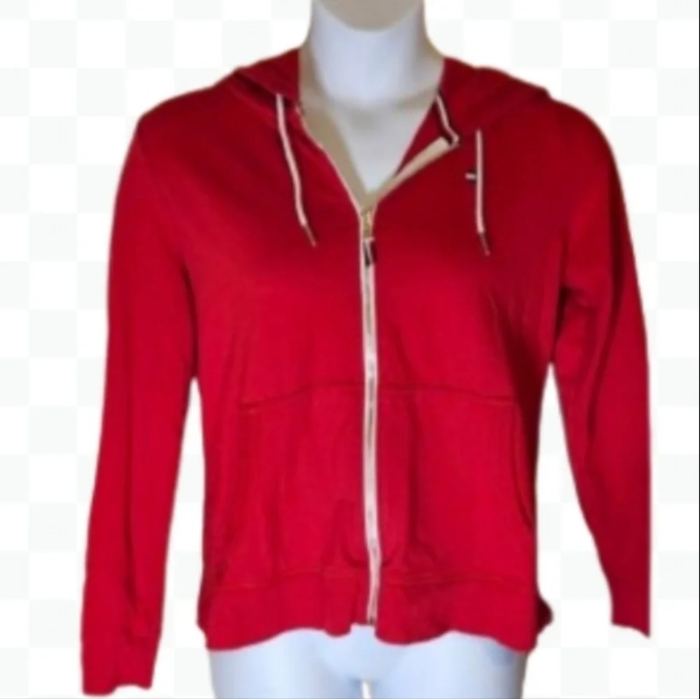 Tommy Hilfiger Red Womens Hoodie Sz XL